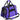 Purple pet messenger carrier travel bag